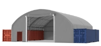 poarta 12x24 si intrare mica