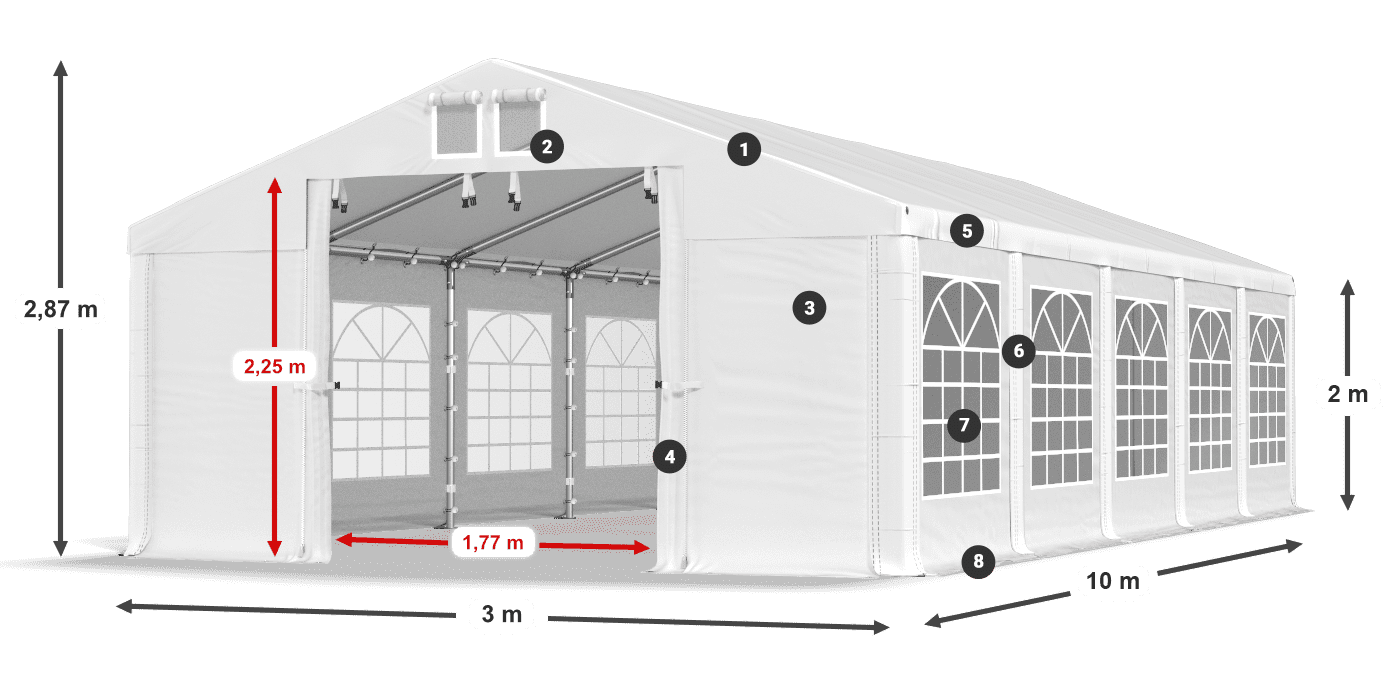 ISD 560 PVC legenda 2m