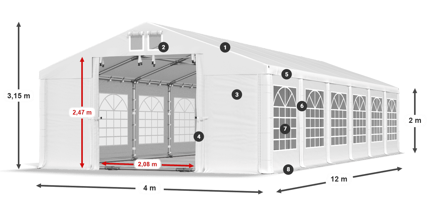 IMS 580 PVC legenda 2m