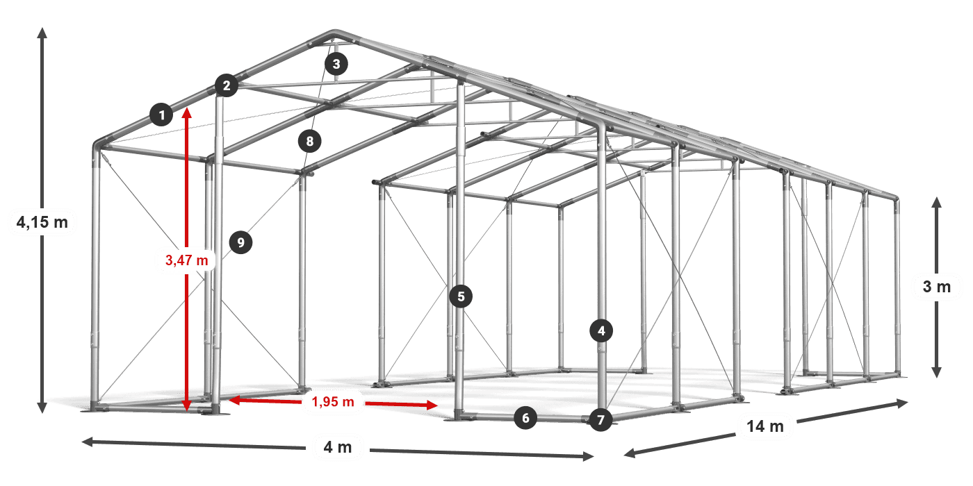WINTER PLUS legenda 2.5m-4m