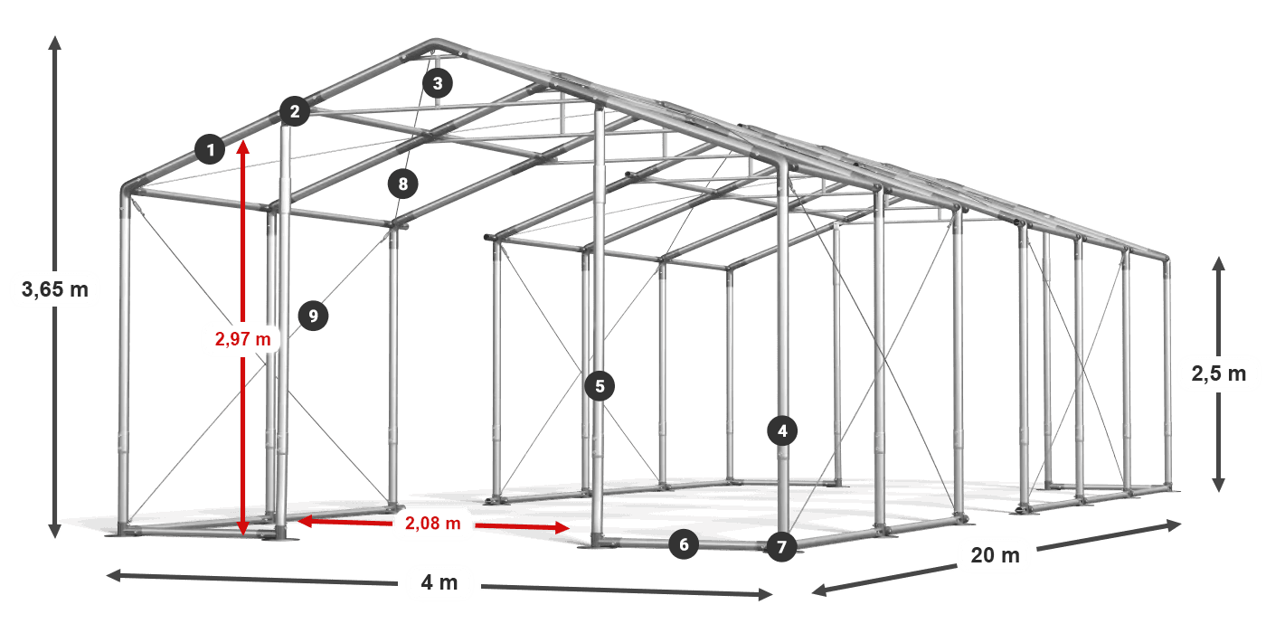 WINTER PLUS legenda 2.5m-4m