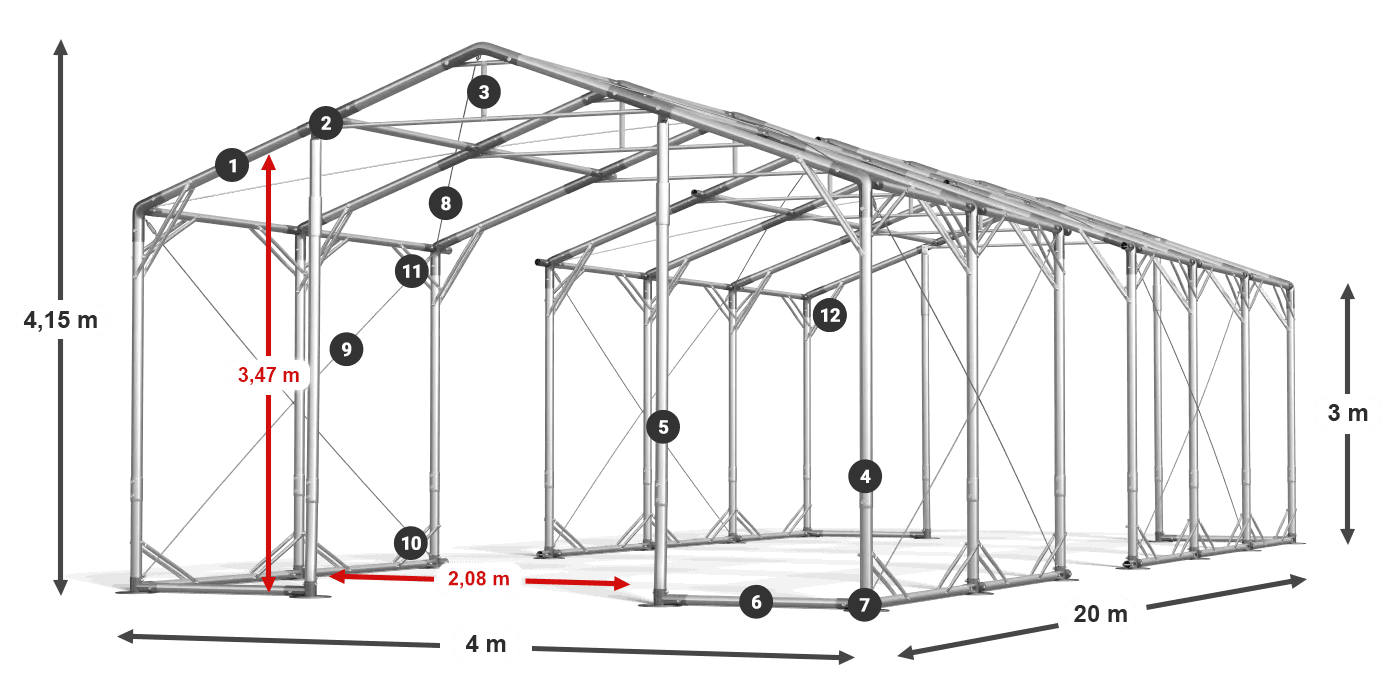 POLAR PLUS legenda 2.5m-4m