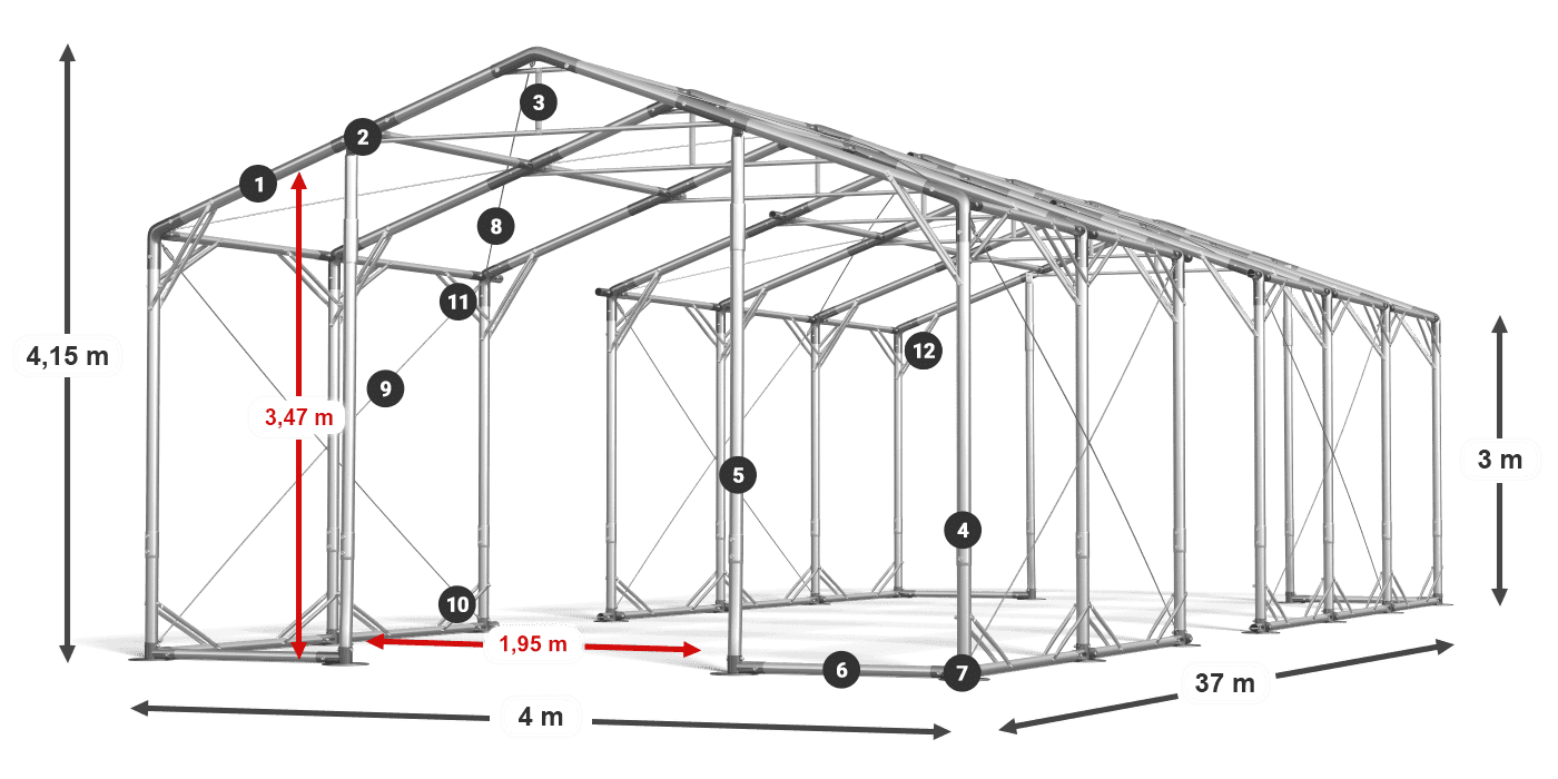 POLAR PLUS legenda 2.5m-4m