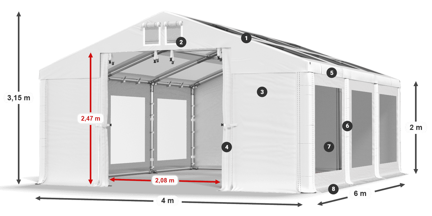 IMST 580 PVC legenda 2m