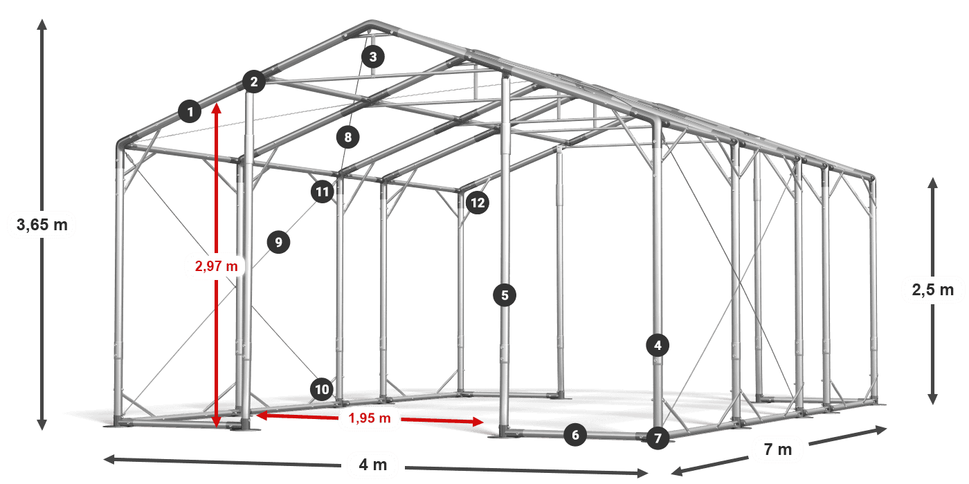 POLAR legenda 2.5m-4m