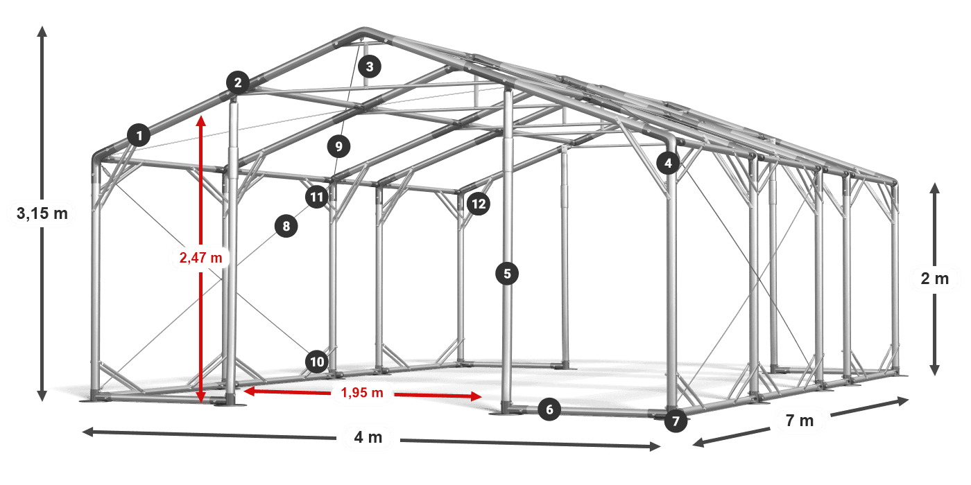 POLAR PLUS legenda 2m