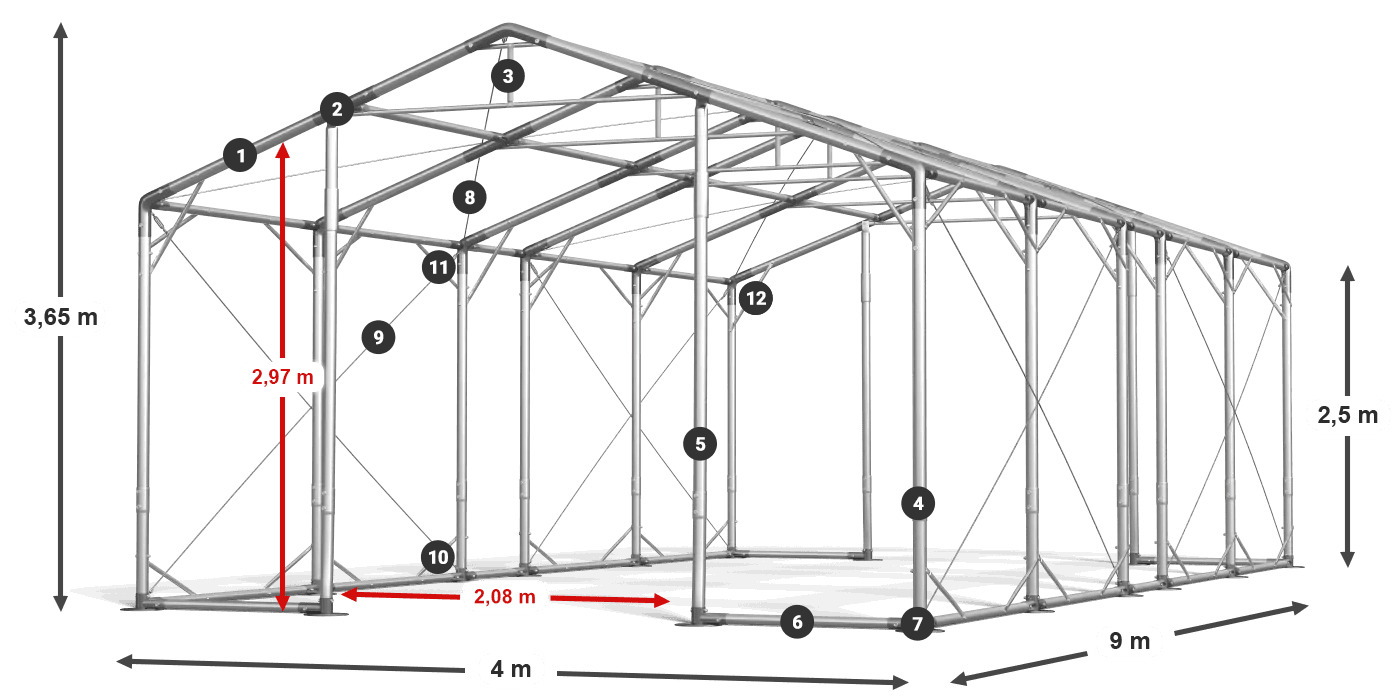 POLAR legenda 2.5m-4m