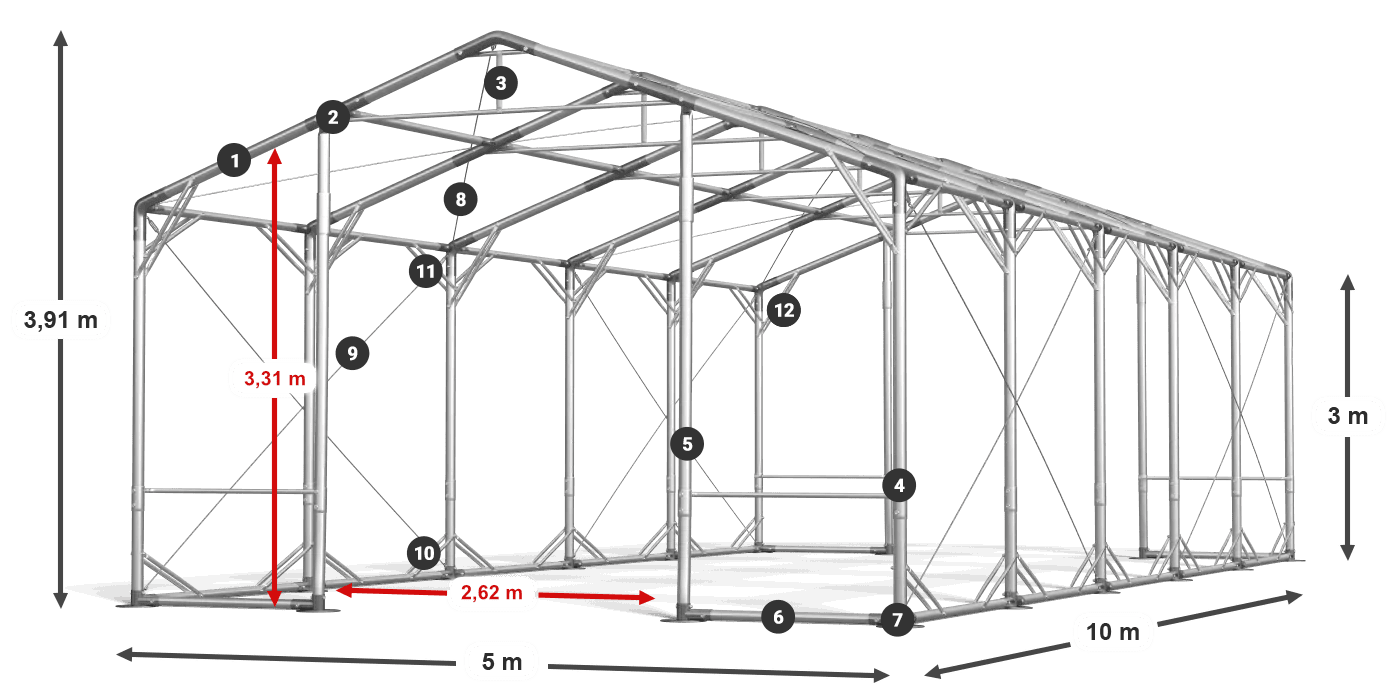 POLAR PLUS legenda 2.5m-4m