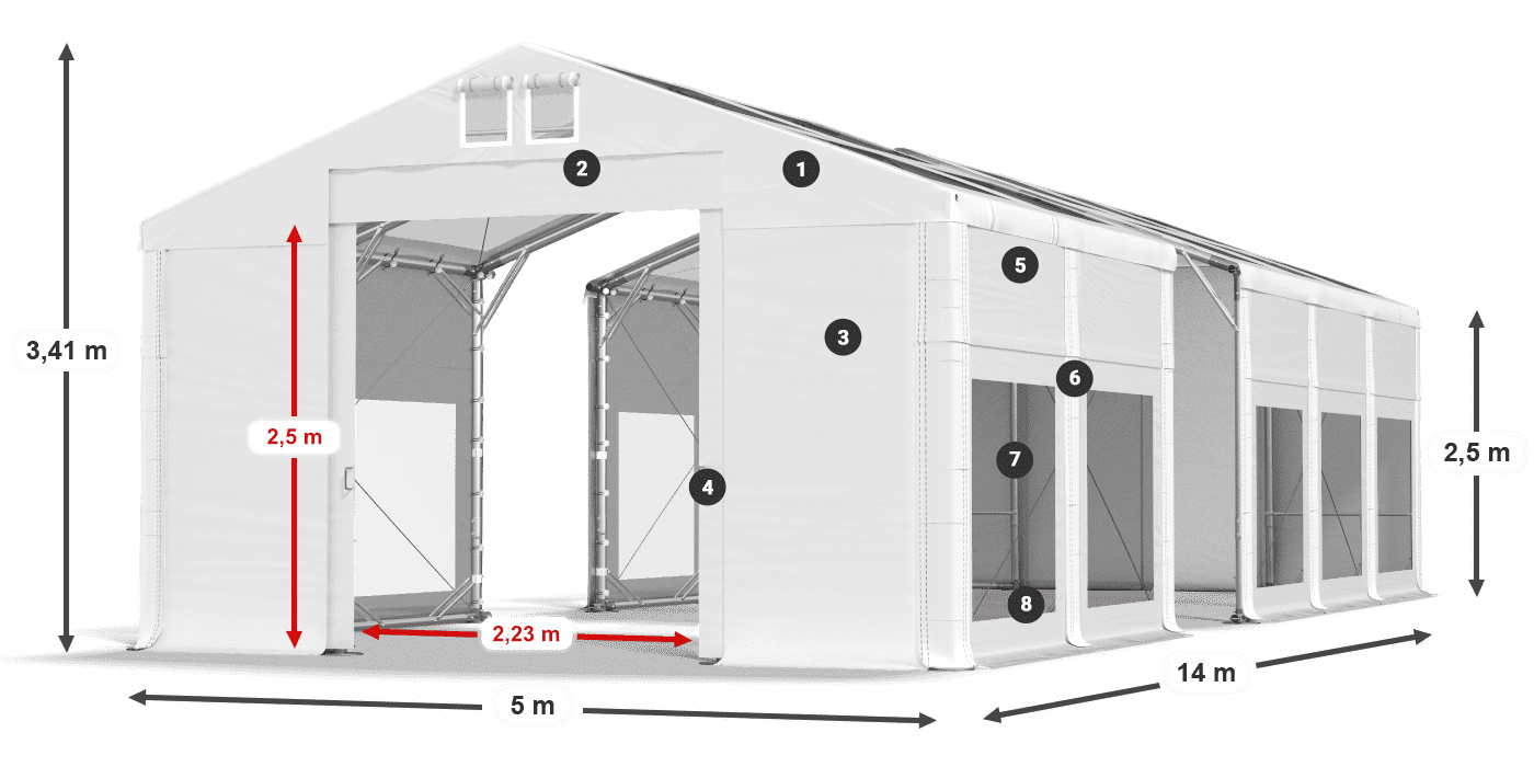IMST 580 PVC Legendă 2.5