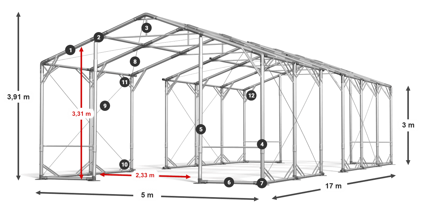 POLAR PLUS legenda 2.5m-4m