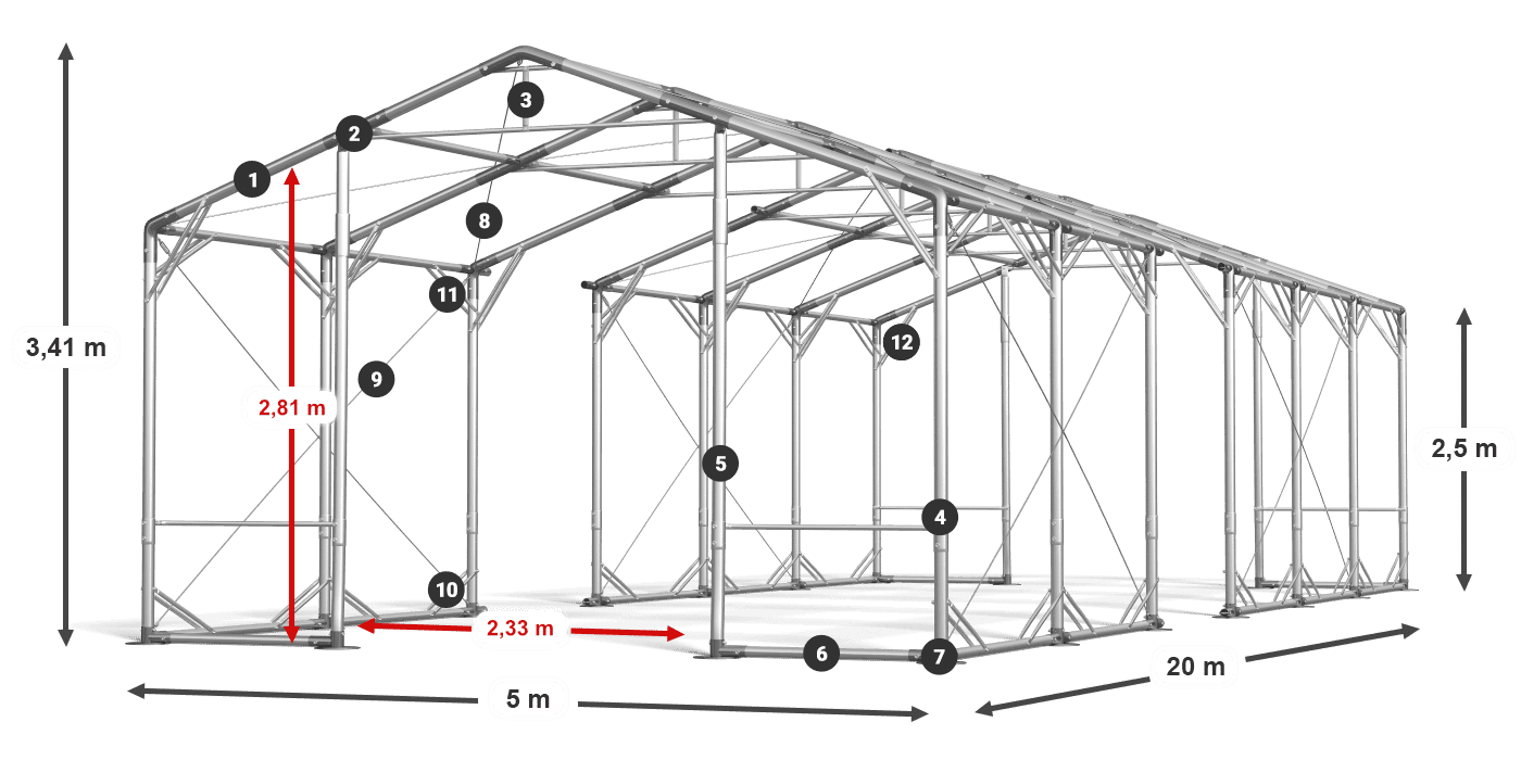 POLAR PLUS legenda 2.5m-4m