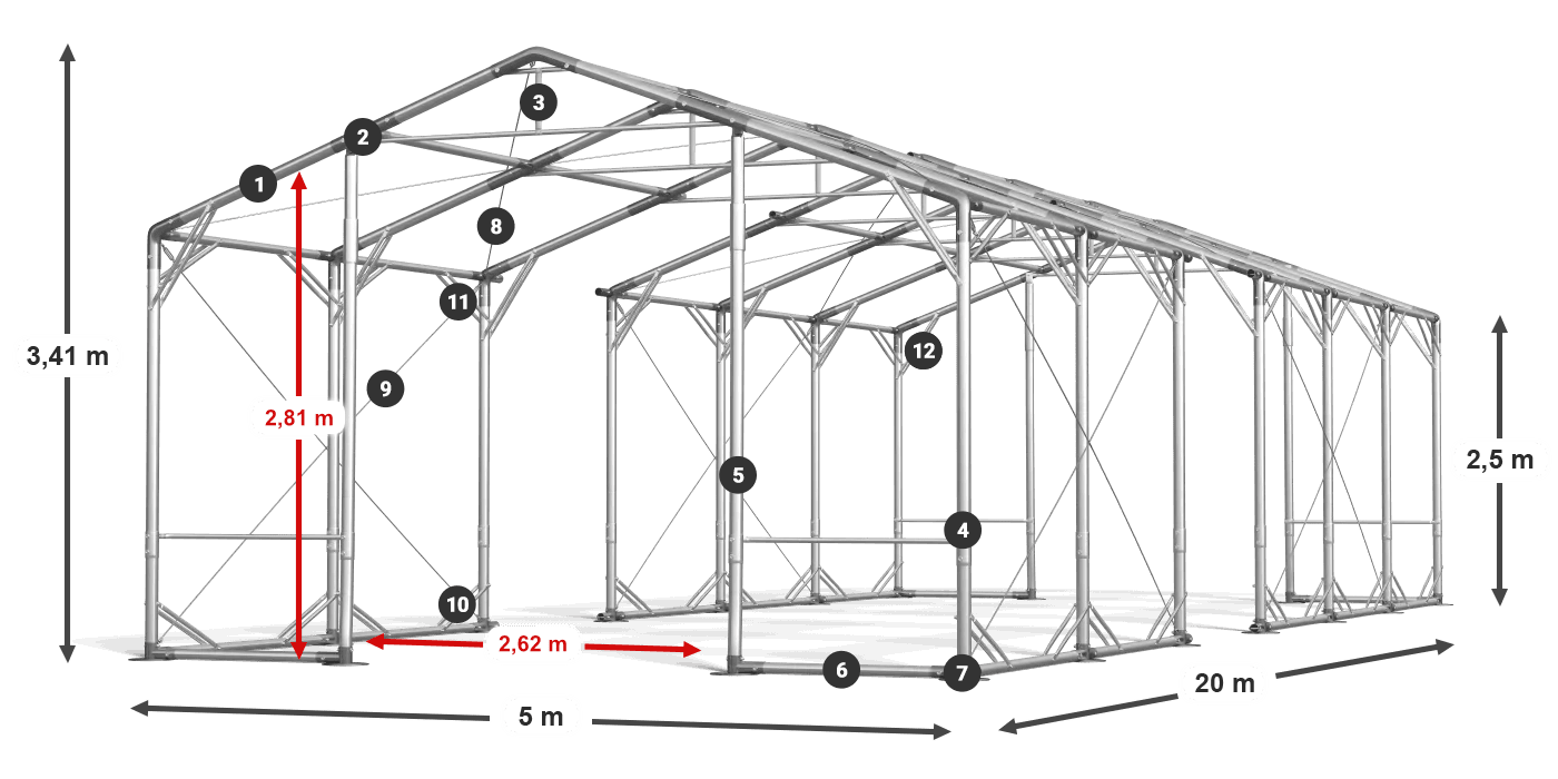 POLAR PLUS legenda 2.5m-4m