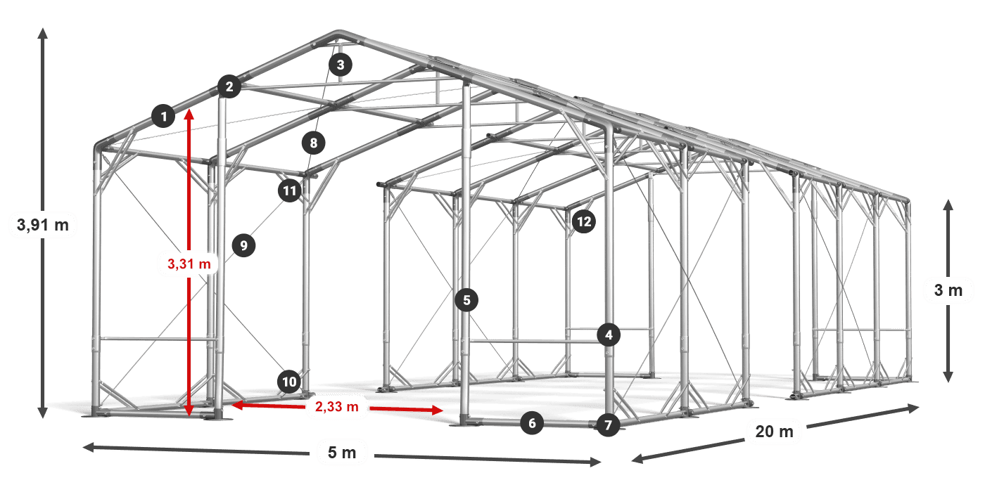 POLAR PLUS legenda 2.5m-4m