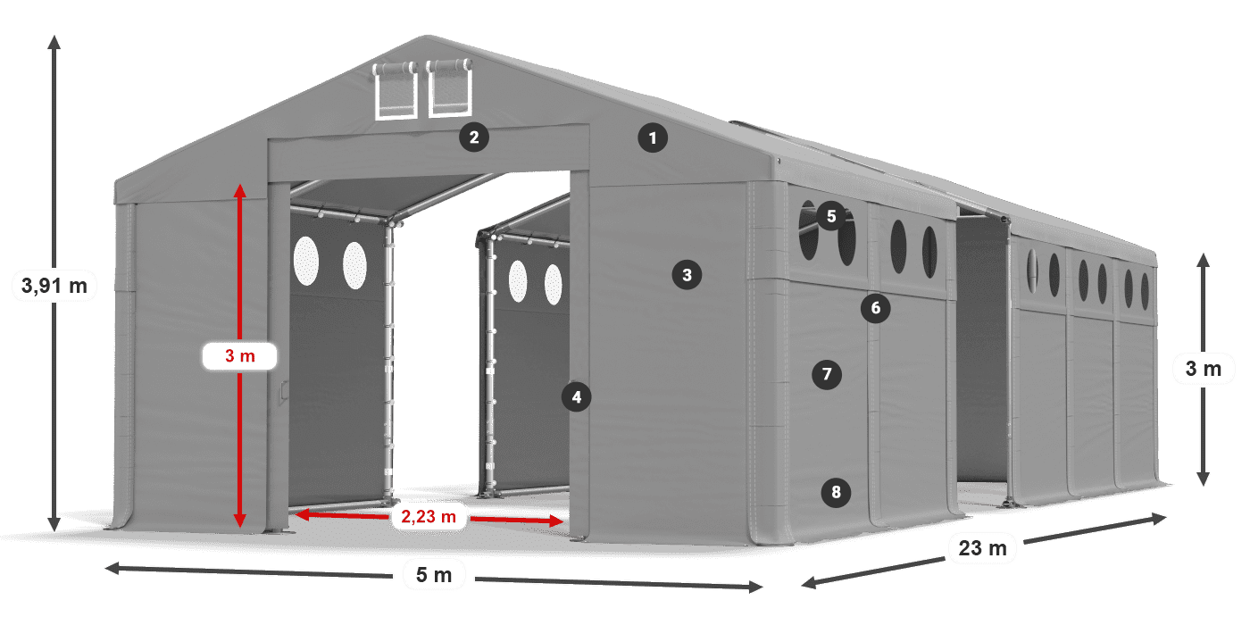 MFRO 620 PVC legenda 3m