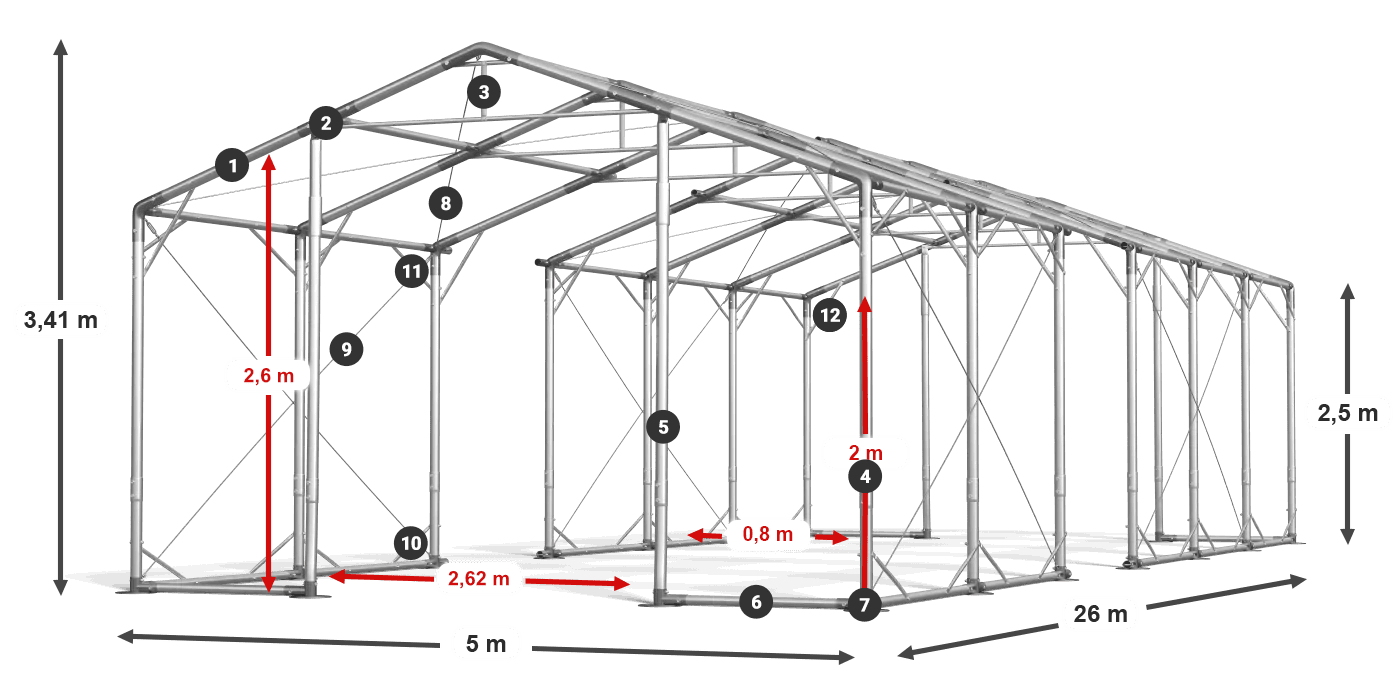 POLAR legenda 2.5m-4m