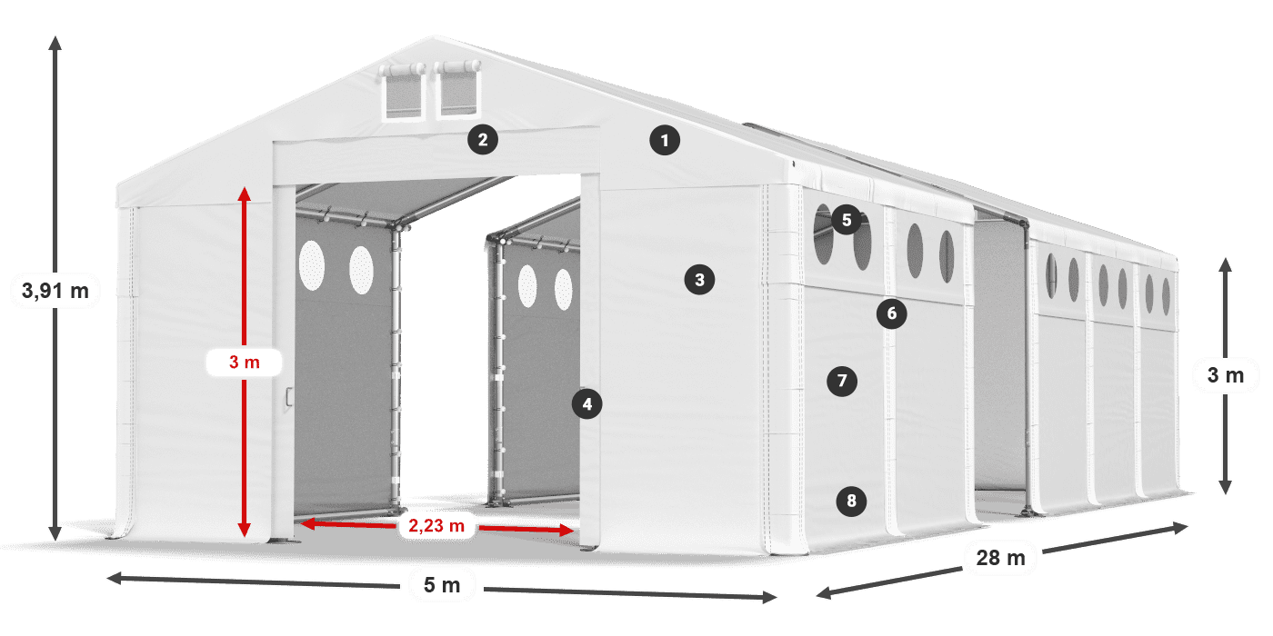 MFRO 620 PVC legenda 3m