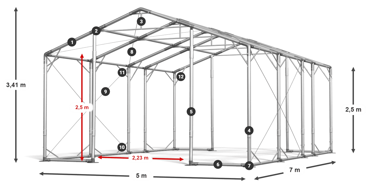 POLAR legenda 2.5m-4m
