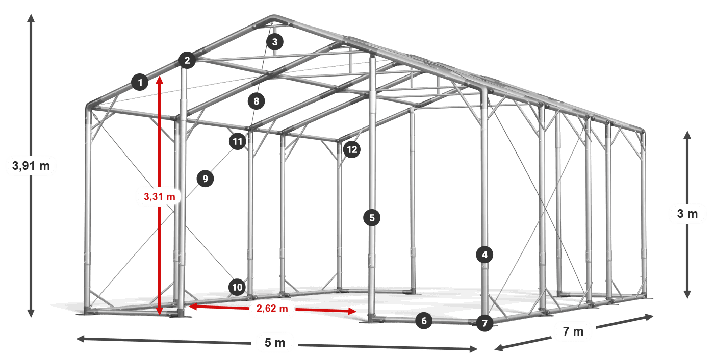 POLAR legenda 2.5m-4m