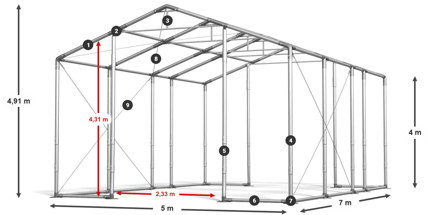 WINTER PLUS legenda 2.5m-4m
