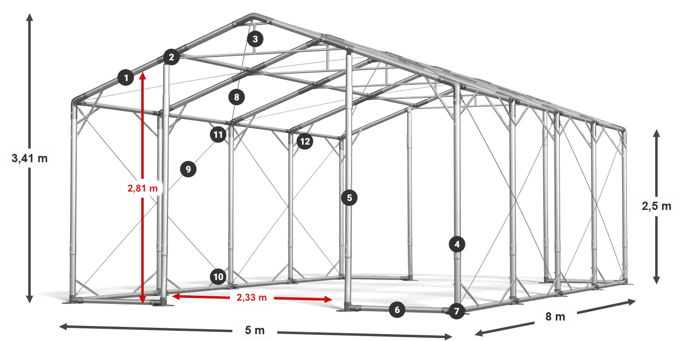 POLAR legenda 2.5m-4m