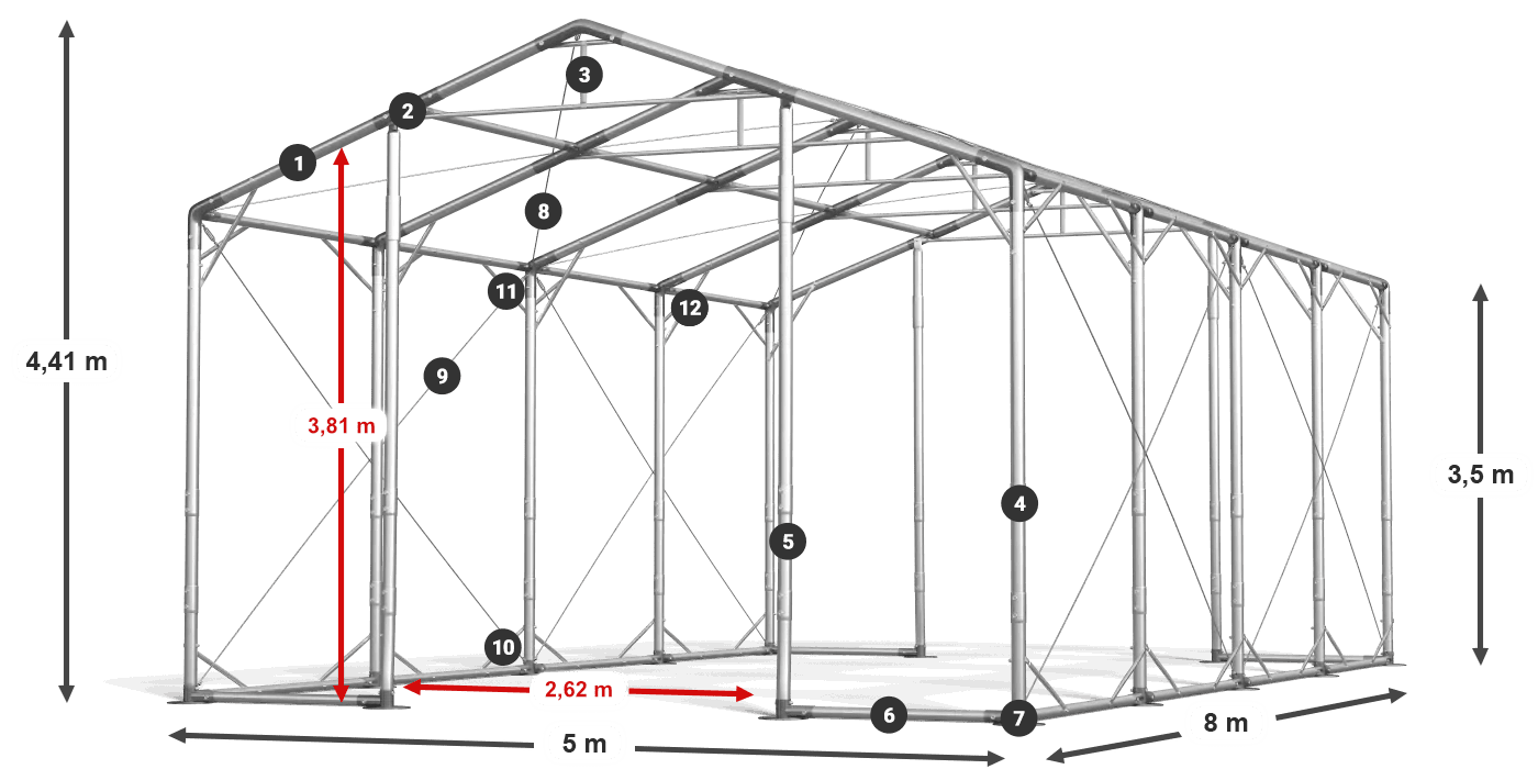 POLAR legenda 2.5m-4m