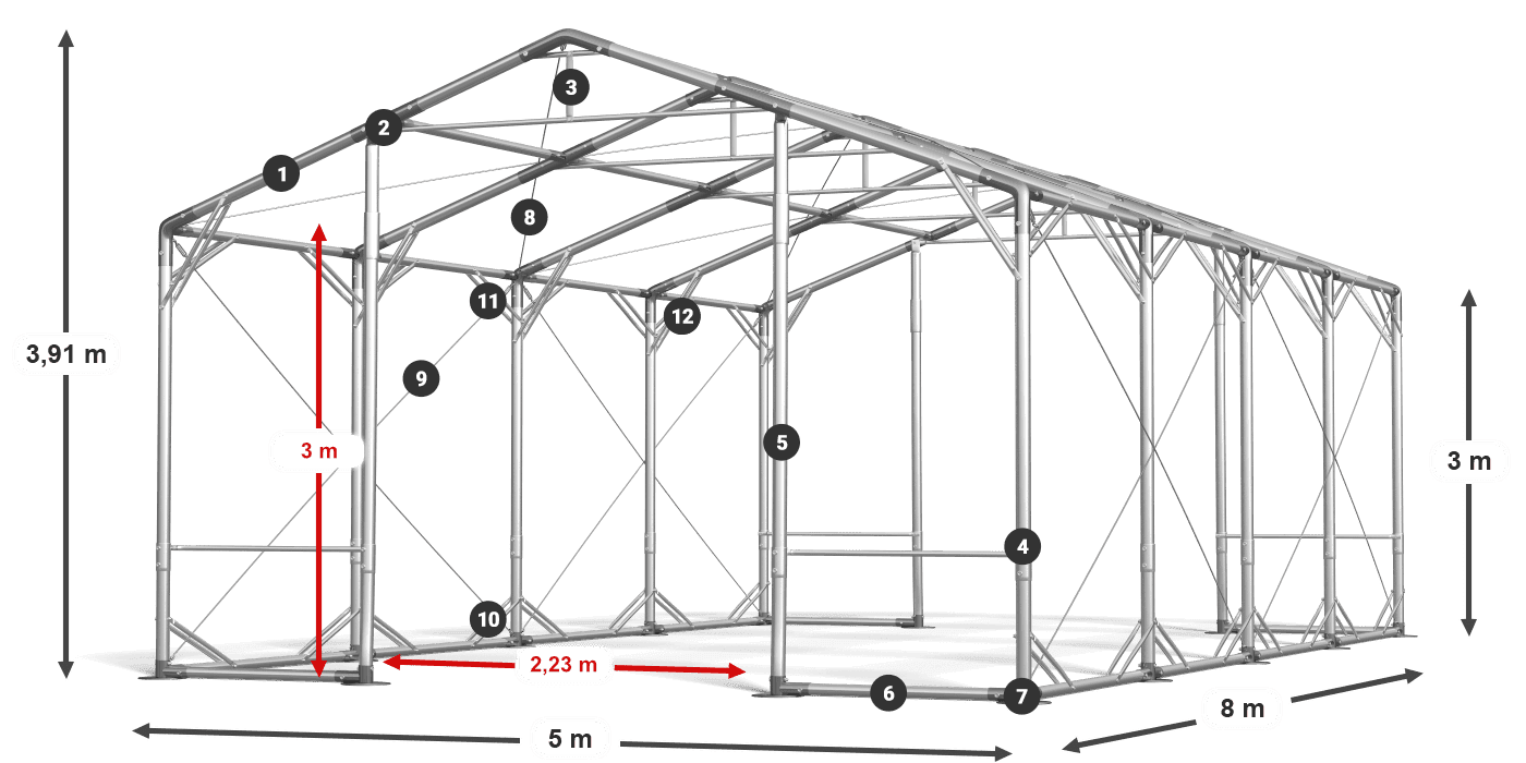 POLAR PLUS legenda 2.5m-4m