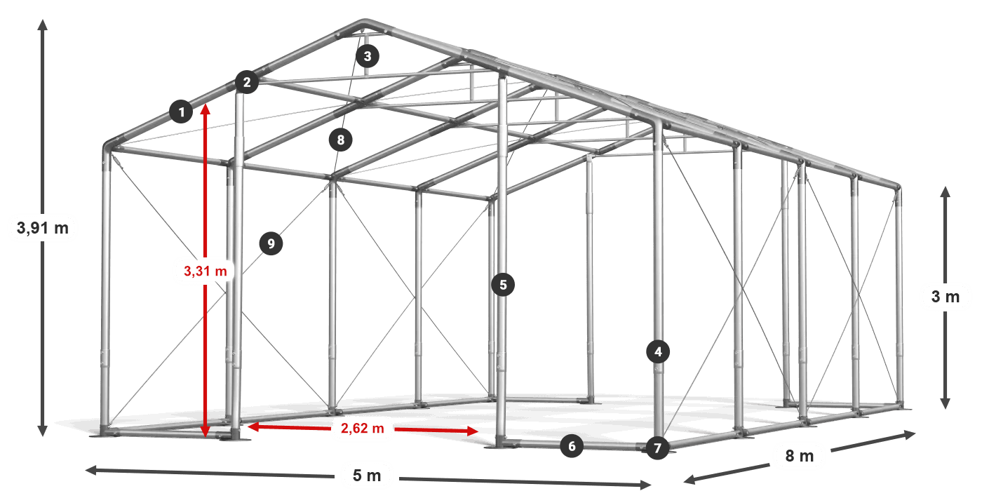 WINTER PLUS legenda 2.5m-4m