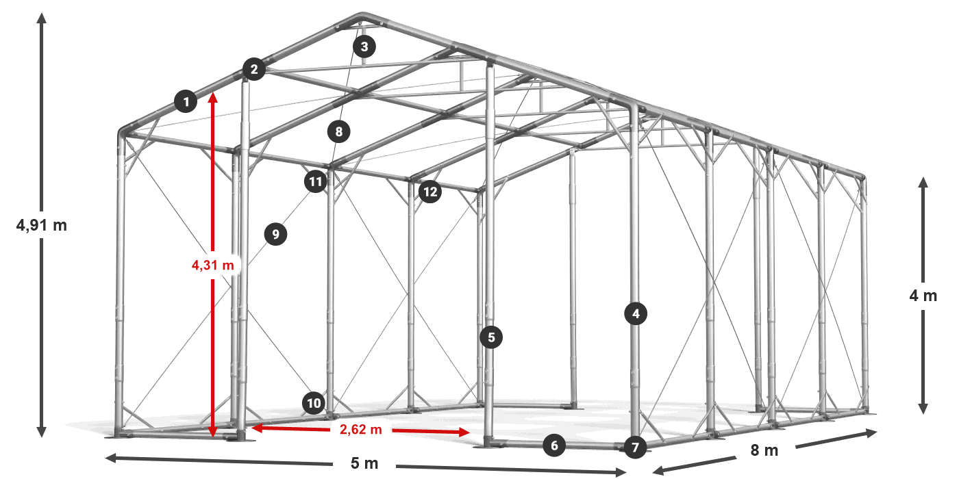 POLAR legenda 2.5m-4m