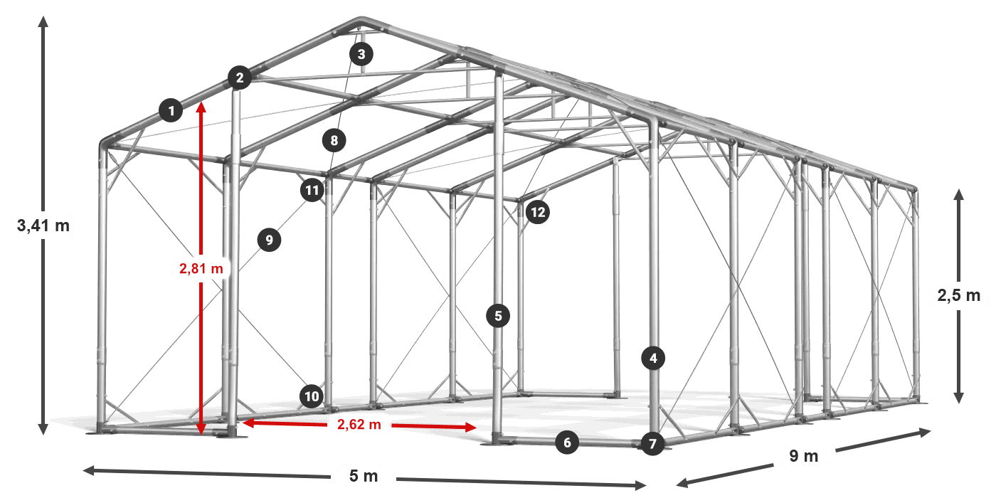 POLAR legenda 2.5m-4m