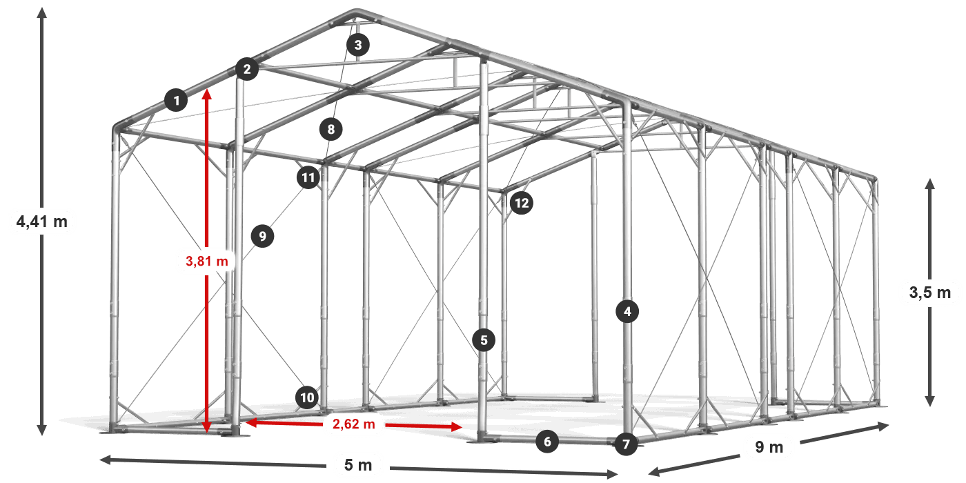 POLAR legenda 2.5m-4m