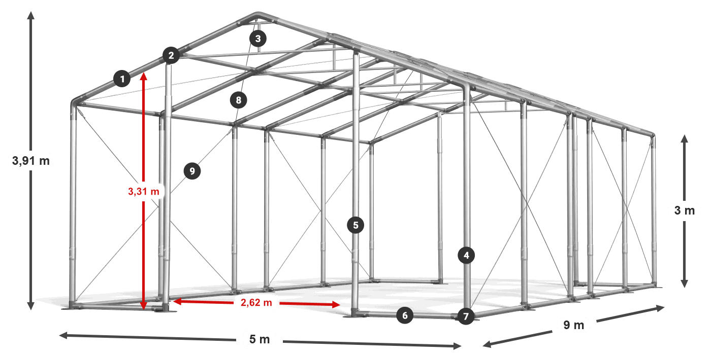 WINTER PLUS legenda 2.5m-4m