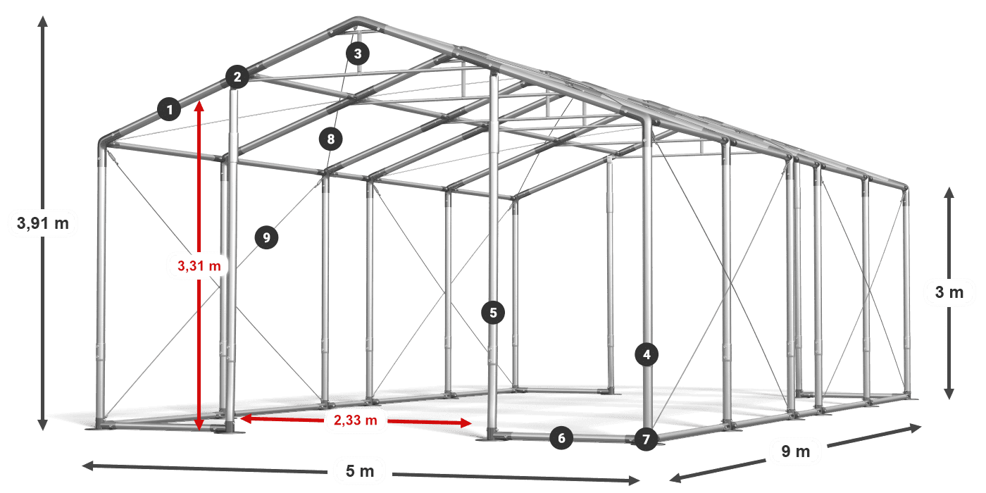 WINTER PLUS legenda 2.5m-4m