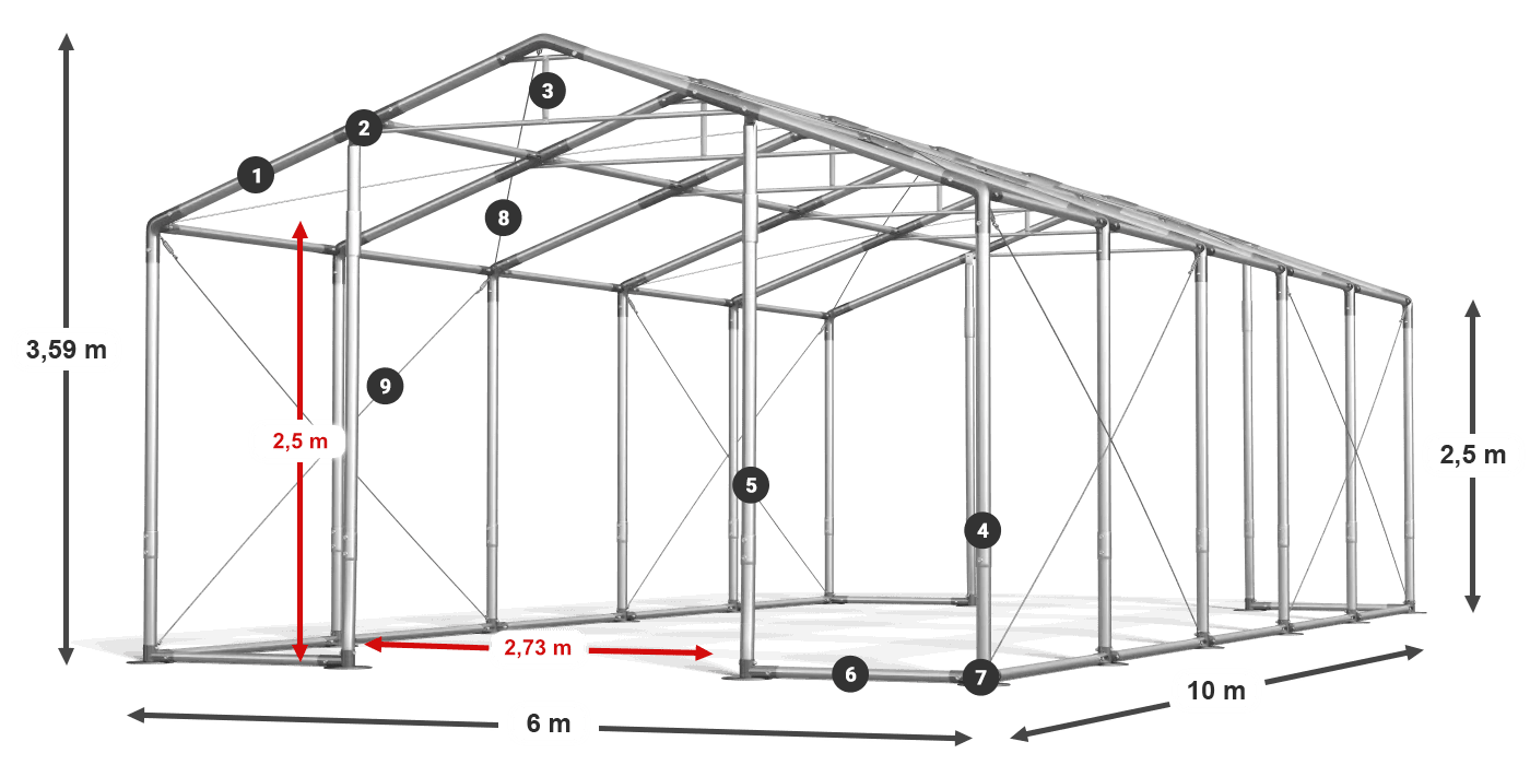 WINTER PLUS legenda 2.5m-4m