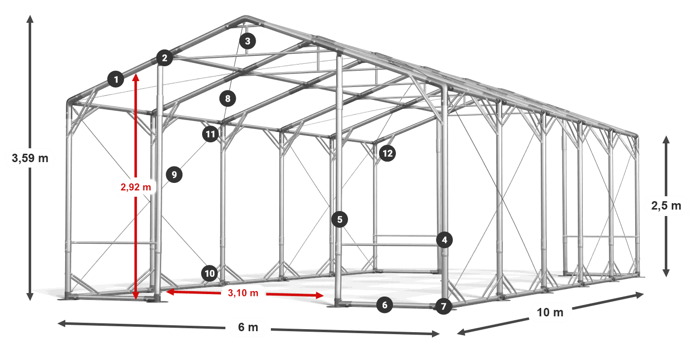 POLAR PLUS legenda 2.5m-4m