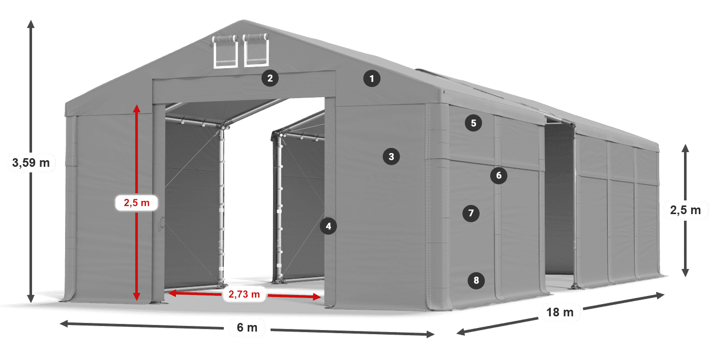 MFR 620 PVC legenda 2.5m