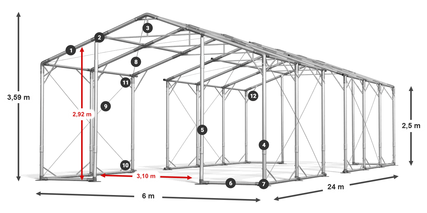 POLAR legenda 2.5m-4m