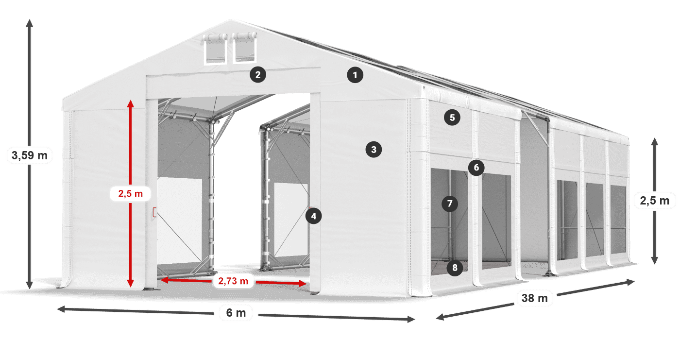 IMST 580 PVC Legendă 2.5