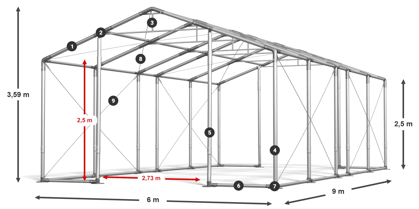 WINTER PLUS legenda 2.5m-4m