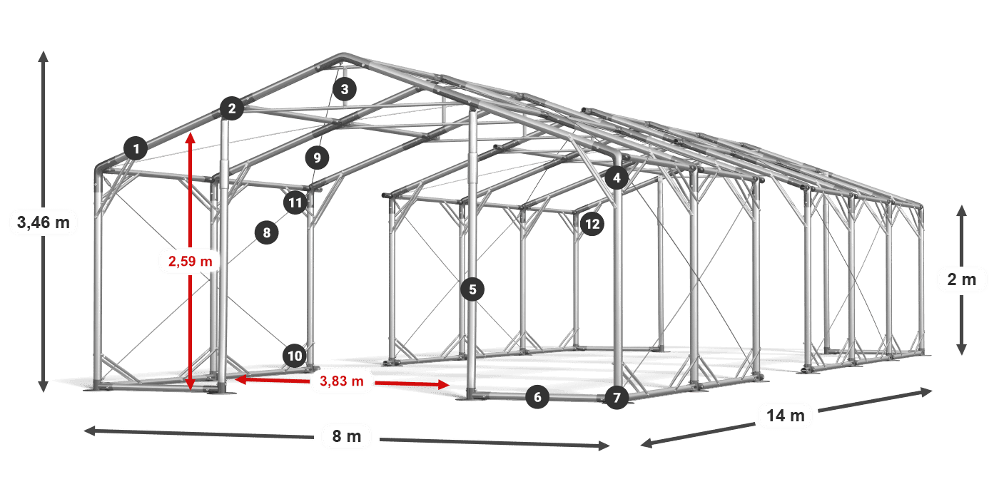 POLAR PLUS legenda 2m