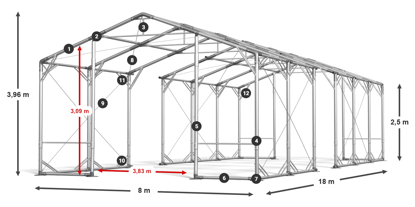 POLAR PLUS legenda 2.5m-4m