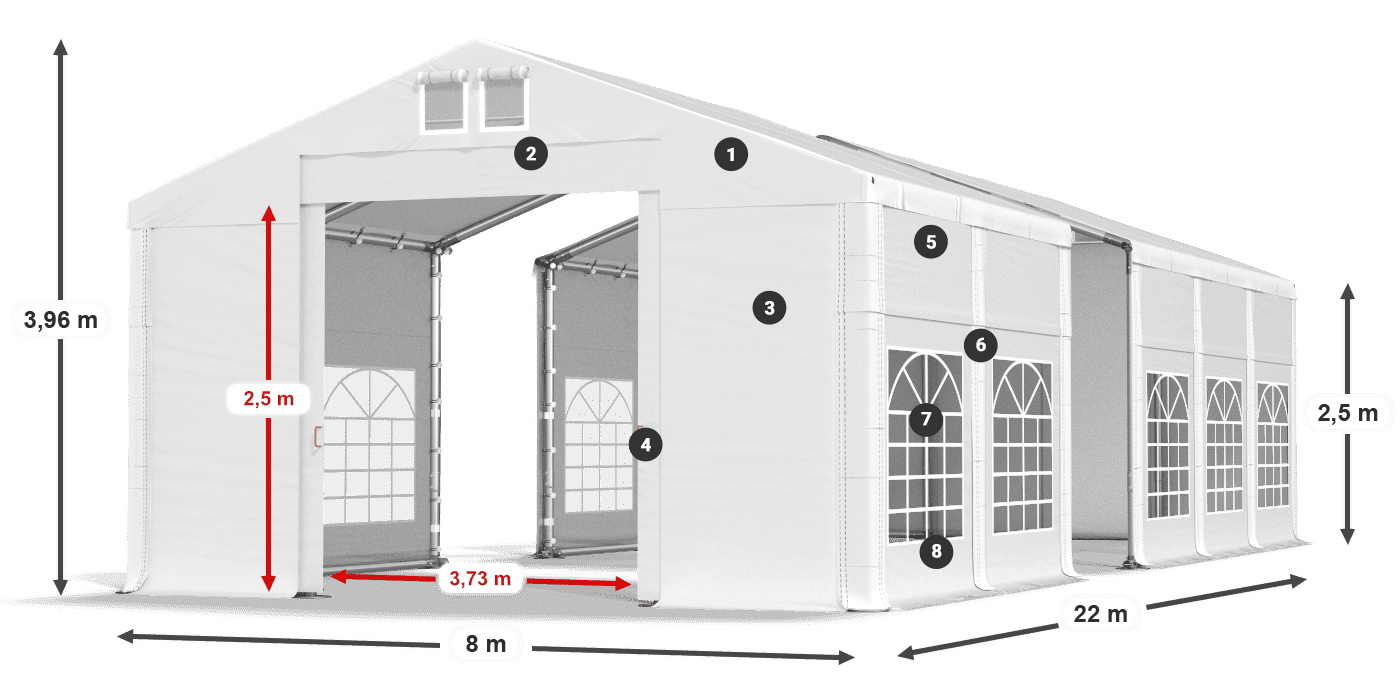 IFR 620 PVC legenda 2.5m