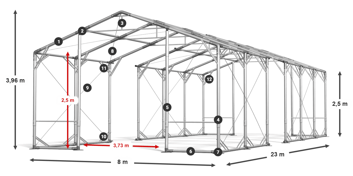 POLAR PLUS legenda 2.5m-4m