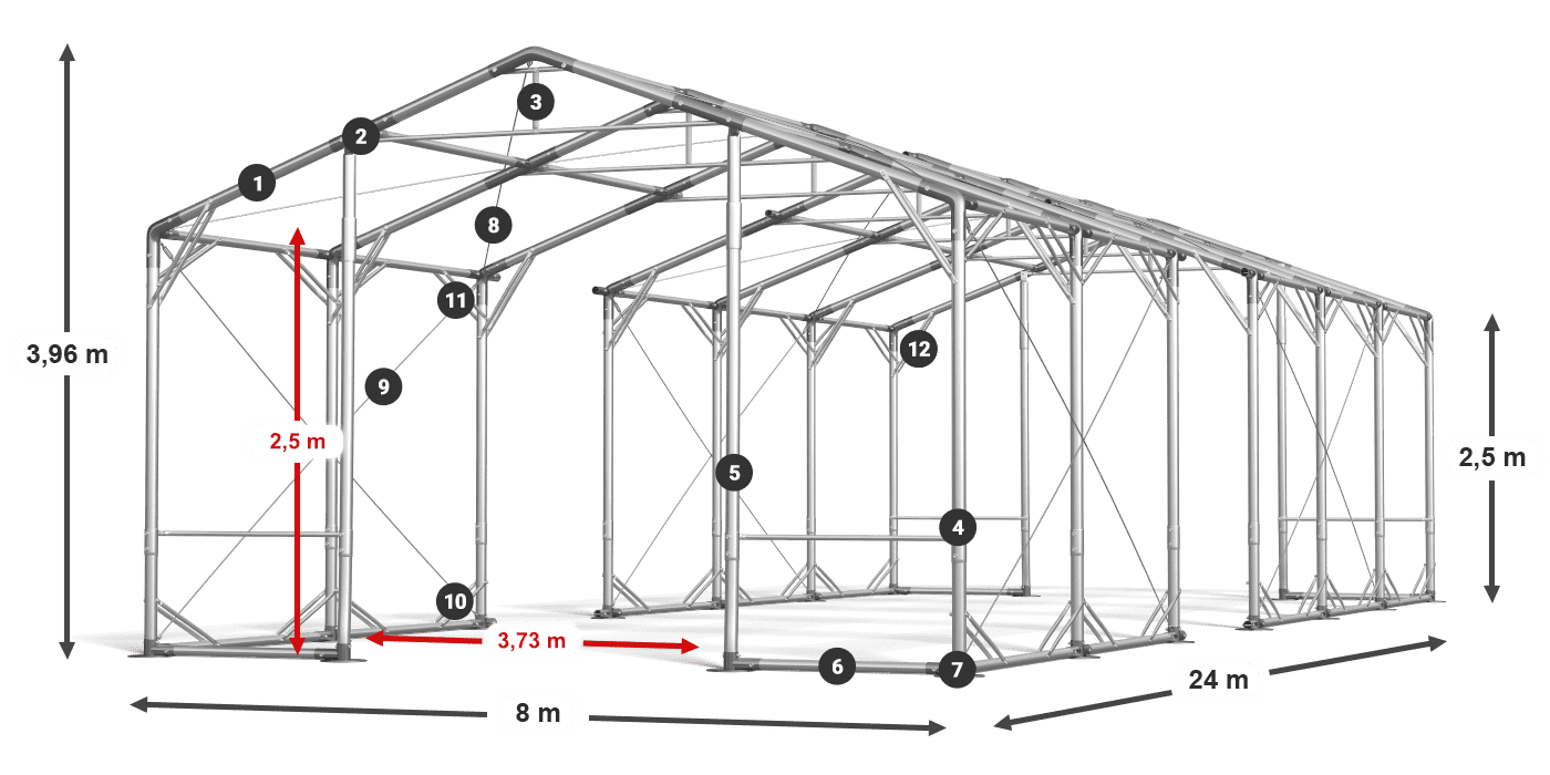 POLAR PLUS legenda 2.5m-4m