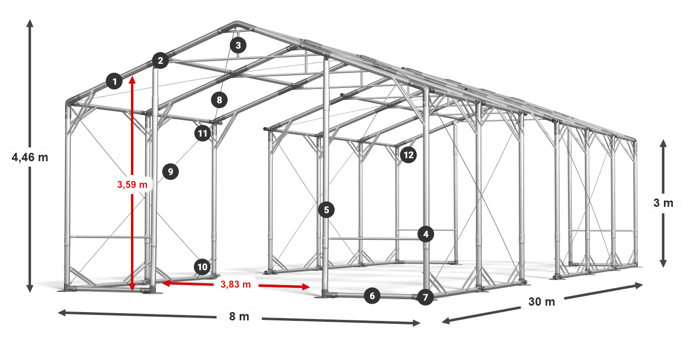 POLAR PLUS legenda 2.5m-4m