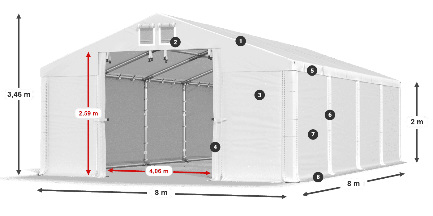 MHFR 750 PVC legendă 2m