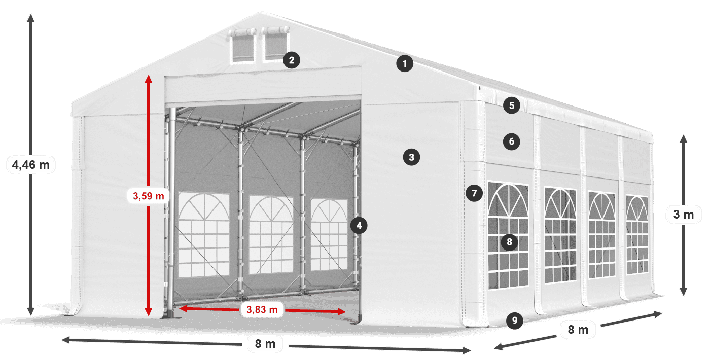 IFR 620 PVC legenda 3m