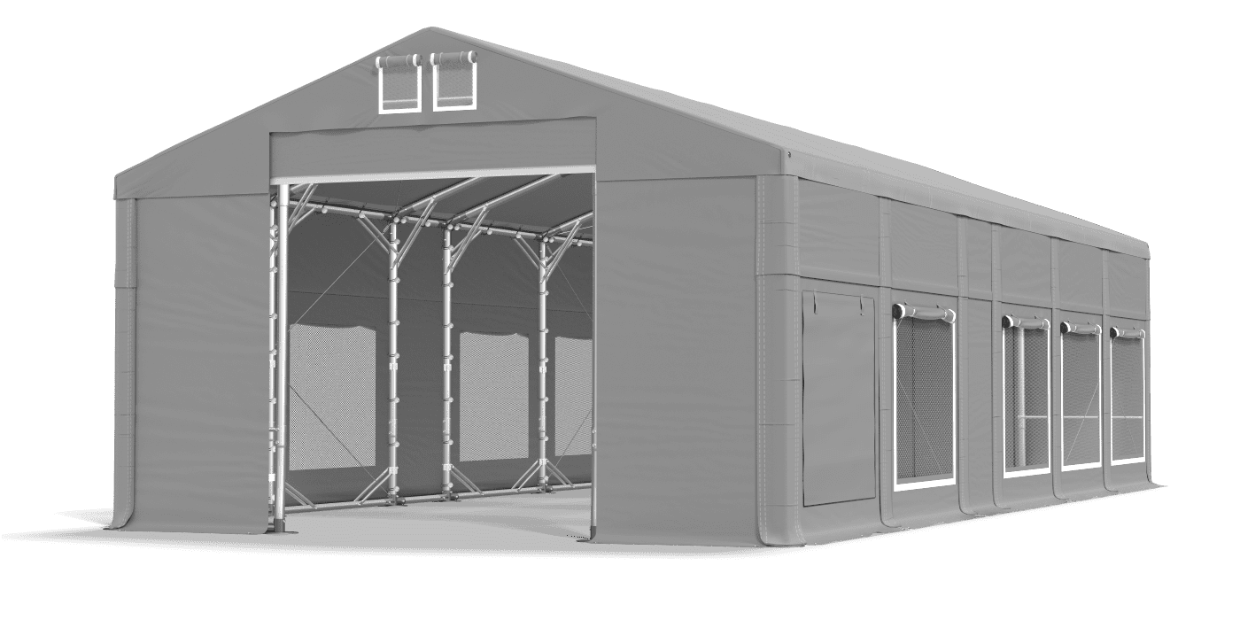 Namiot brama otwarta